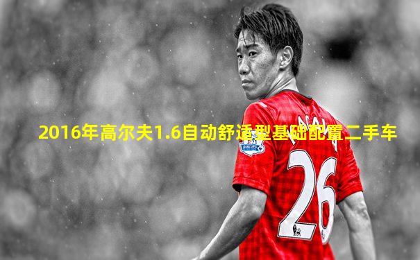 2016年高尔夫1.6自动舒适型基础配置二手车