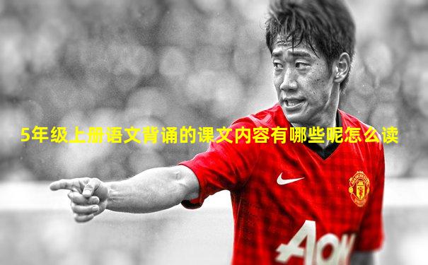 5年级上册语文背诵的课文内容有哪些呢怎么读