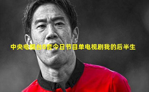 中央电视台8套今日节目单电视剧我的后半生