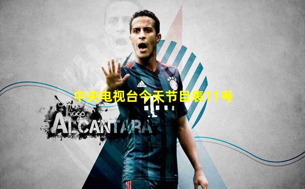 中央电视台今天节目表11号