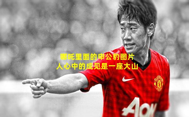 哪吒里面的申公豹图片人心中的成见是一座大山