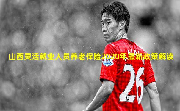 山西灵活就业人员养老保险2020年最新政策解读